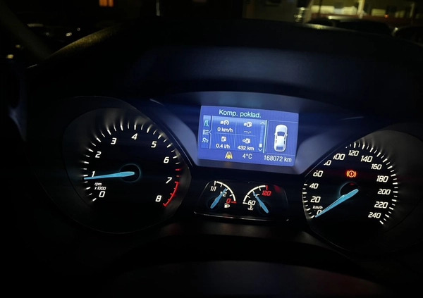 Ford Focus cena 27500 przebieg: 168000, rok produkcji 2012 z Słupsk małe 154